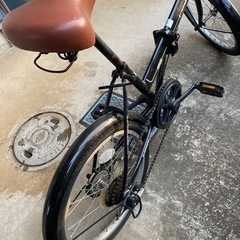 折りたたみ自転車の画像