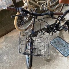 折りたたみ自転車の画像