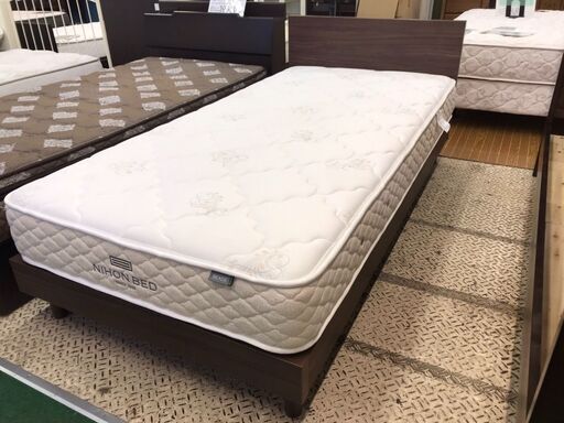 【愛品館八千代店】日本ベッド　シングルベッド　ビーズポケットレギュラー