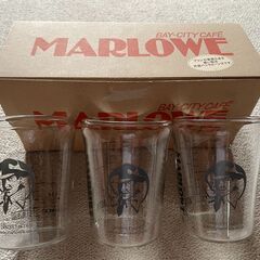 ★美品★MARLOWE マーロウ プリン容器 ビーカーグラス ３個セットの画像