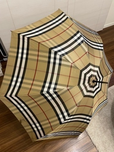 #BURBERRY#バーバリー#ノバチェック#高級紳士傘##天然木#大判