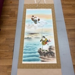 I351 🌈　美品♪　春光：作　「大黒天・恵比寿」 ⭐