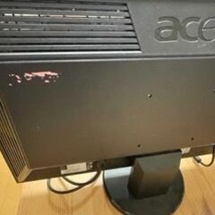 パソコンモニター（acer製）の画像