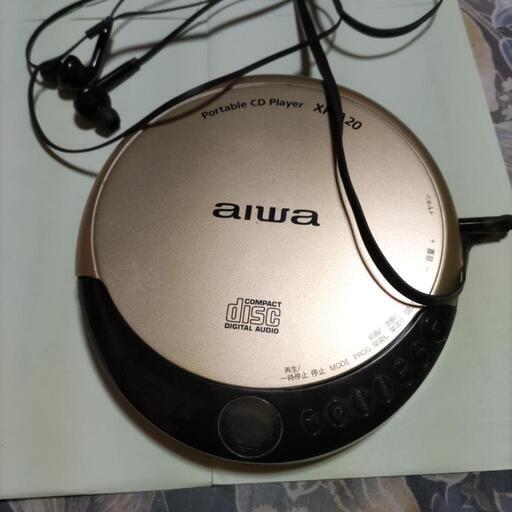 決まりました·CDプレーヤー·aiwa·xp-A-20