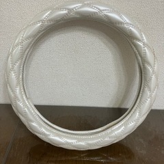 ハンドルカバー白軽自動車用