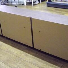 TVボード 幅178㎝ TV台 ブラウン ローボード 茶色 テレビ台 テレビボード 収納家具 札幌 厚別店の画像