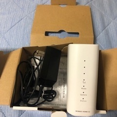 UQ  Wi MAX HOME 02 中古　wifiルーター
