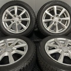 【BS BLIZZAK VRX 155/65R14】スタッドレス【ダイハツ LA350S ミライース 純正ホイール 14インチ 4.5J4HPCD100+45】バリ溝　(MTQ82)