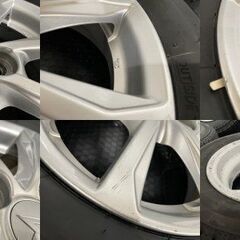 【BS BLIZZAK VRX 155/65R14】スタッドレス【ダイハツ LA350S ミライース 純正ホイール 14インチ 4.5J4HPCD100+45】バリ溝　(MTQ82)