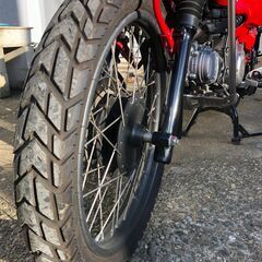 【埼玉発】実働車 ホンダ CT125ハンターカブ 車体 走行4616km JA55 4ストFI車4速 赤 原付2種 125CC ABS付き　　の画像