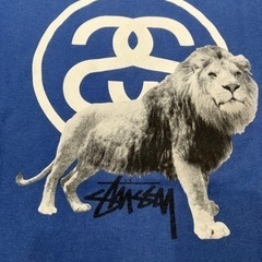 ⭐︎鑑定済み⭐︎ STUSSY ライオン シャネルロゴ Lサイズの画像