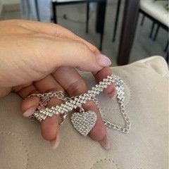 セット割あり！【新品未開封品】アンクレット　ハート①と②