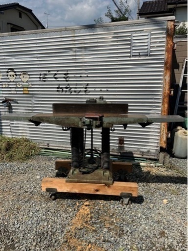 日立！HITACHI！自動かんな盤！F-1001！自動309mm！電源100v！