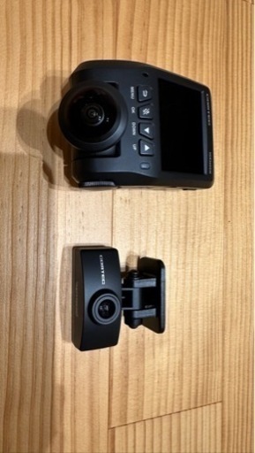 ドラレコ HDR360GW 360°＋リヤカメラ搭載 全天周ドライブレコーダー 駐車監視対応 COMTEC コムテック