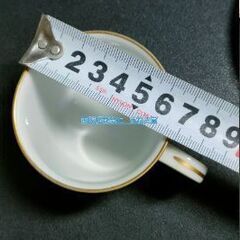 ノリタケ　1968　デミタスカップ＆ソーサー　金彩　花柄　5客セットの画像