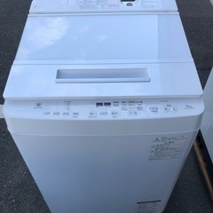 福岡市内配送設置無料　2019年　東芝 TOSHIBA AW-10SD7(W) [全自動洗濯機 (10.0kg) ZABOON（ザブーン） グランホワイト]