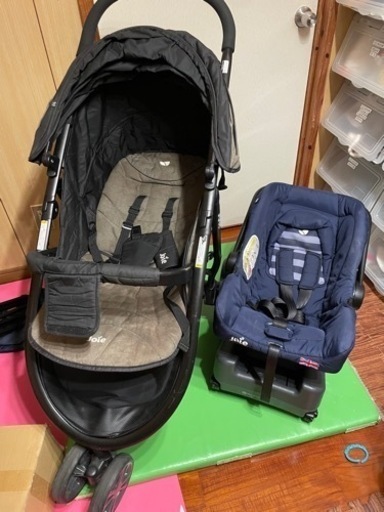 【ご商談中】※最終値下げ　10/31 まで　joie トラベルシステム　チャイルドシート　ベース　ベビーカー　セット