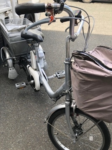 購入者　決まりました！　電動アシスト自転車  18（前輪）/16（後輪）インチ /3段変速]  訳あり