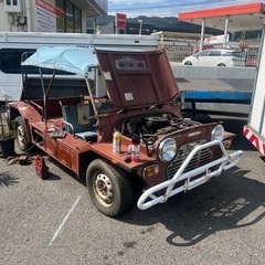 受付終了★超希少車★ ミニモーク　不動車　部品取り車　車検用書類あります。の画像