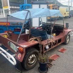 受付終了★超希少車★ ミニモーク　不動車　部品取り車　車検用書類あります。の画像