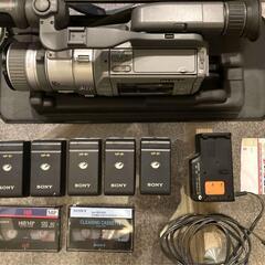 SONY CCD-VX1「ハンディカムプロ」3CCD＜Hi8＞カメラ(ジャンク)の画像