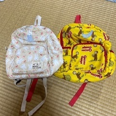 リュック 2つお譲りしますの画像