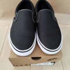 VANS スリッポン PU 撥水 24cm