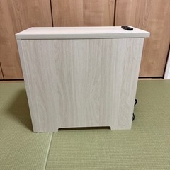 左置き　ケーブルボックス コードケース 木製 配線隠し コンセン...