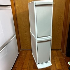 【お取引中】ニトリ 2段 ゴミ箱スリム