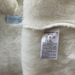 【美品】ミキハウス　ケープ　ベビーマント70-85の画像