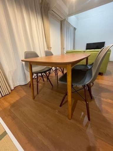 テーブル&イームズチェア（バラ売相談乗ります）