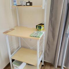 美品 レンジ棚