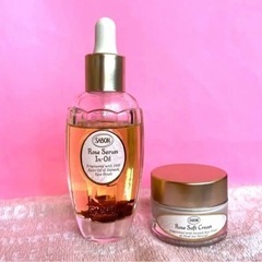 SABON サボン スキンケア2点セット ローズセラムインオイル...