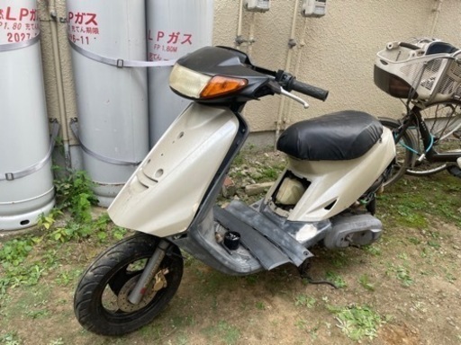 ジョグスポーツ80 フレーム　エンジン3KJ  欠品多数　レストアベース