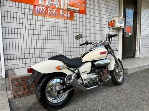 ☆30万円マグナ50 セル1 実働車ホンダマグナAC13 アメリカン50cc 原付