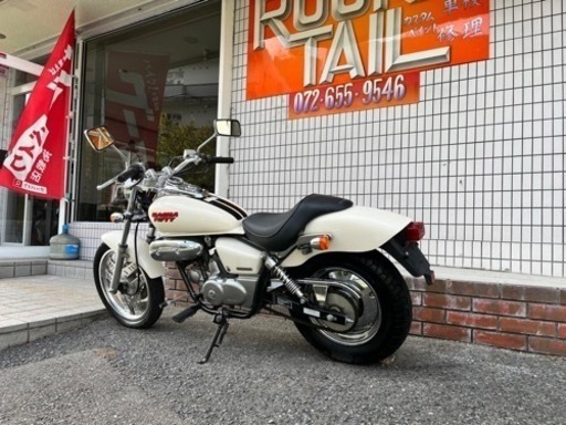 ☆30万円マグナ50 セル1 実働車ホンダマグナAC13 アメリカン50cc 原付