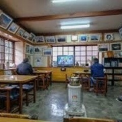 額入り北アルプスの写真