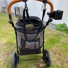 ペットカート　3輪　ペット用バギー　折りたたみの画像