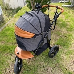 ペットカート　3輪　ペット用バギー　折りたたみの画像