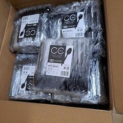 値段下げました。残り１００本×１０スプーン(プラスチック)の画像