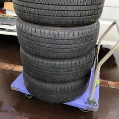 235/55R18 トライアングル　夏タイヤ　5部山位？