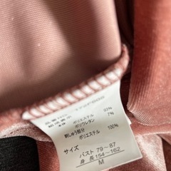 ベロアカットソー  Mの画像