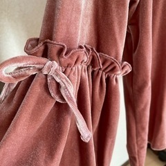 ベロアカットソー  Mの画像