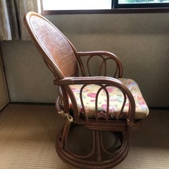 籐椅子の画像