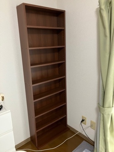 【決まりました】薄型本棚