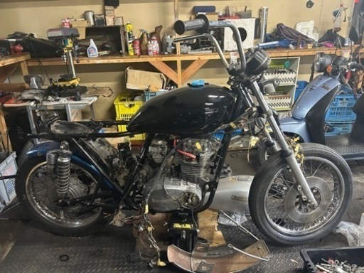 カワサキ　Z400RS 製作途中　書類有り