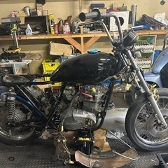 カワサキ　Z400RS 製作途中　書類有り