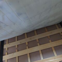 セミダブル ベッド マットレス 難ありの画像