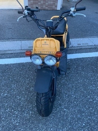 ズーマー　イエロー　不動