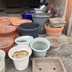 植木鉢　プランターの画像
